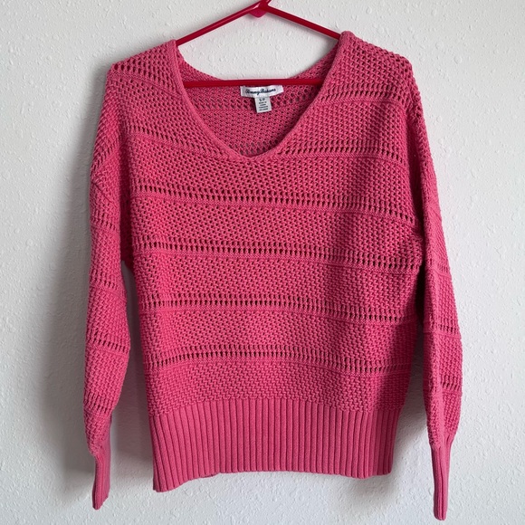 Pink Long Sleeve Sweater size S - Picture 1 of 6